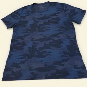 American Rag Navy Camouflage Tee Size L short sleeve